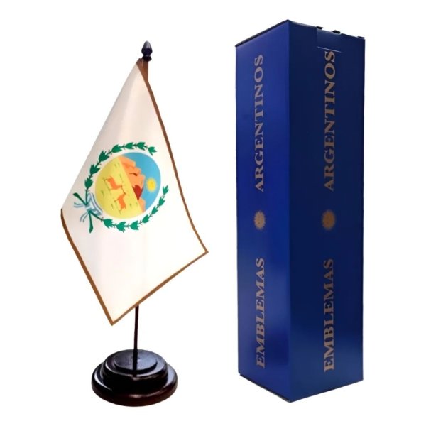 Bandera de Escritorio San Luis con Mastil