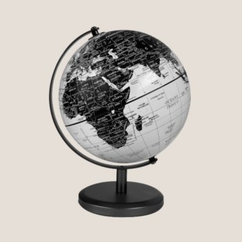 Globo base metal 14 cm multigiro art 142