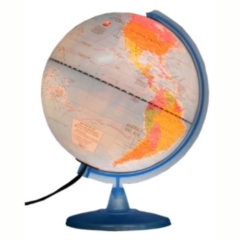 Globo base plastica 20 cm multigiro art