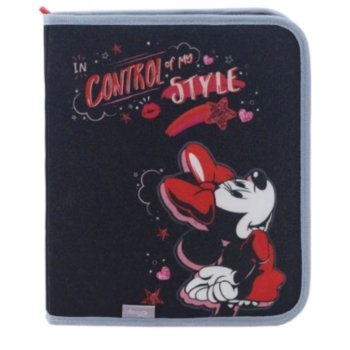 Carpeta esc 3x40 lesedife minnie c/cierr