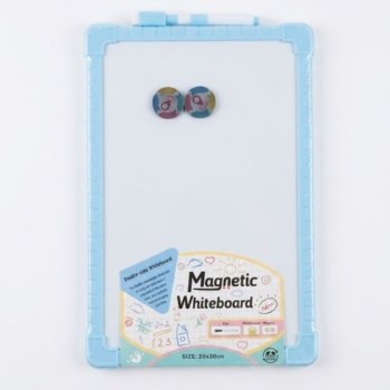Pizarra magnetica 20 x 30 + imanes + mar