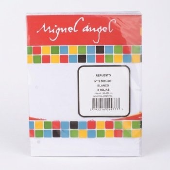 Repuesto n 3 jm dibujo blanco
