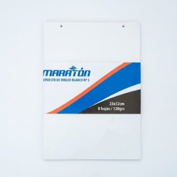Repuesto n 5 maraton dibujo blanco 8hj