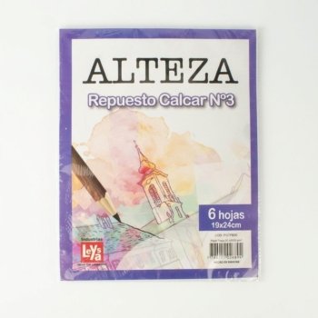 Repuesto calcar nº3 alteza 6hj