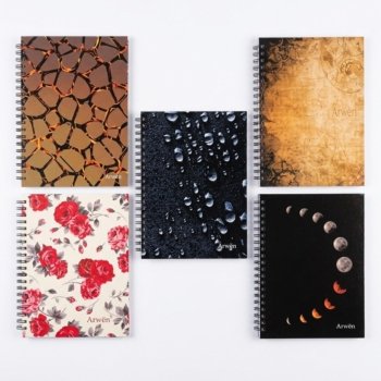 Agenda Arwen Espiralada 19X27 Semanal 2027 Diseño
